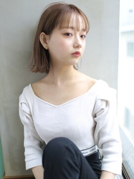 バース(BIRTH) 天神【BIRTH】外ハネボブ×小顔補正立体カット　10