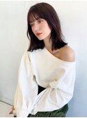 〇大人可愛い くびれヘア チョコレートカラー