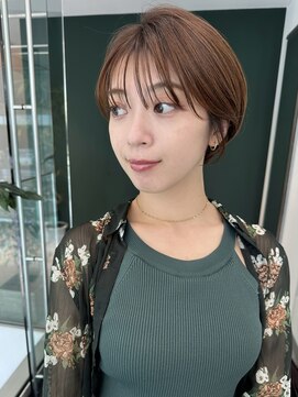 ビュートリアム265(BEAUTRIUM 265) ショート/小顔ショート/ショートボブ/顔周りカット/銀座一丁目
