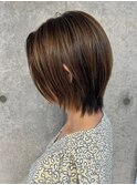 白髪ぼかし 髪質改善ストレート