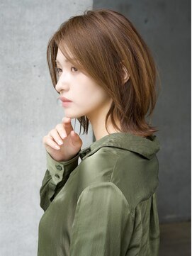 エインアンリー 表参道(AIN.ANLY.) 前髪なし外はねボブ20代30代40代【AIN.表参道】川原大地