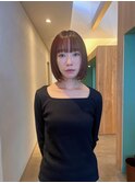 似合わせ決まりました!秋のボブ!/ニュアンスカラー
