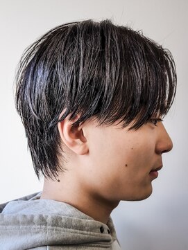 オーシャントーキョー ホワイト 原宿(OCEAN TOKYO WHITE) リアルお客様ヘア　メンズショート　センターパート