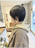 マッシュショート/くびれショート/丸みショート