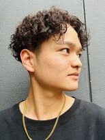 ドアベルヘアリビング(Door Bell hair Living)&nbsp;メンズカット×プードルパーマ×イメチェン×パーマ