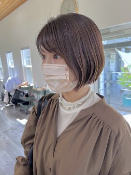 レポ(LEPO) 切りっぱなしミニボブ