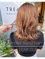 トリート 船堀店(TREAT)&nbsp;【夏髪】レイヤースタイル