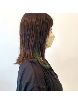 ヘアーサロンフラン(Fran) インナー×グリーン