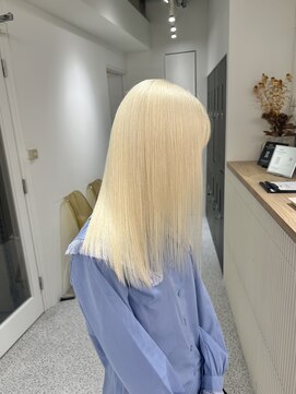 ペレ 渋谷(PELE) 前髪/アンブレラカラー/こなれミディ/イメチェン/ウェーブパーマ