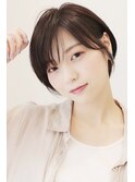 【 Ｉ. 】30代からの襟足すっきり前下がりショートボブ　川口
