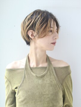 フェリチタ ひばりヶ丘(FELICITA) ルーツカラーonハイライト・バレイヤージュ