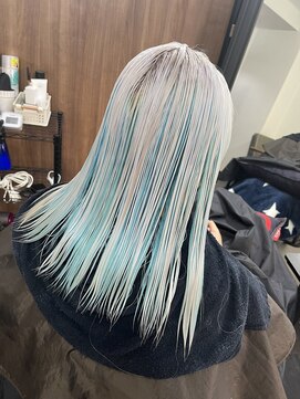 いろあそび 八王子 ホワイト×水色