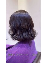 アピッシュ 国分寺(apish) 縦落ちボブパーマ(高め)/店長しんご