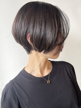 モリオフロムロンドン 原宿本店(morio from London) 【morio原宿】黒髪ショートボブ