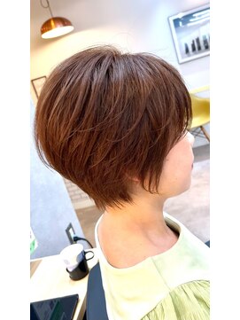 アグ ヘアー ナッツ 秦野店(Agu hair nuts) 30代40代50代 絶壁解消 くびれショート◎秦野ショート