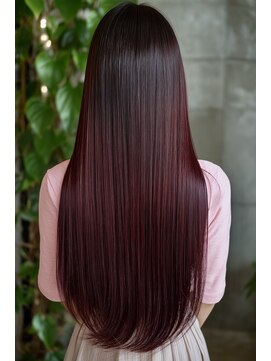 クロス(CROSS) 髪質改善カラー　レッドバイオレット