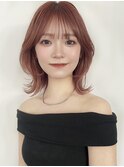 メルティカラー小顔フェミニン韓国風ウェーブレイヤー横浜