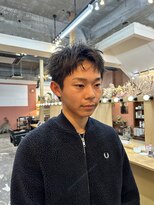 チャプター 問屋町(chapter)&nbsp;スパイキーショート#ピンパーマ#ツイストスパイラル眉毛カット