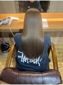 髪質改善ストレート