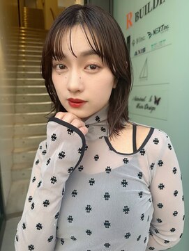 ルート 南堀江(route) 絶対的似合わせ！色っぽくびれボブ！堀江人気美容室！