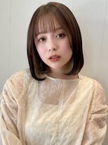 ステアケース 武蔵小杉店(stair:case)&nbsp;内巻きボブ大人可愛いワンカールボブインナーカラー２０代３０代