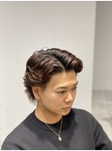ラウルカール ウルフパーマ メンズカット スペインカール