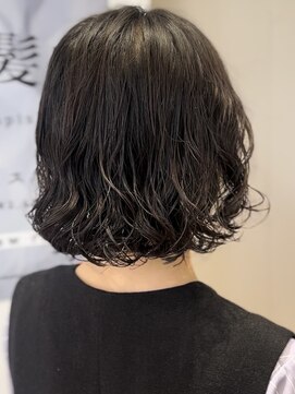 アピッシュ(apish 並木通り) 大きめボブパーマ