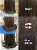 アイヴィー(IVY)&nbsp;透明感カラー ブリーチなし オリーブカラー【肥田亜沙美】