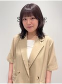 抜け感ぷつっとボブ