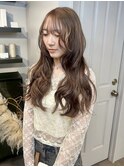 ブリーチ縮毛矯正#