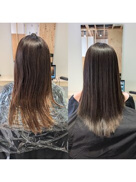 ルストロバイボクノ 横須賀中央(Lustro by bokuno) 縮毛矯正 ビフォーアフター☆