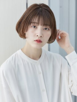 アンフィニー 銀座(ANFINI) 『アンフィニー東銀座』大人可愛い小顔ショートボブ丸み前下がり