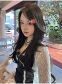 ハッシュカットでニュアンスレイヤースタイル