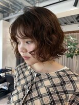 エヌダブリュエイチ(n.w.h)&nbsp;安定に人気なボブパーマ