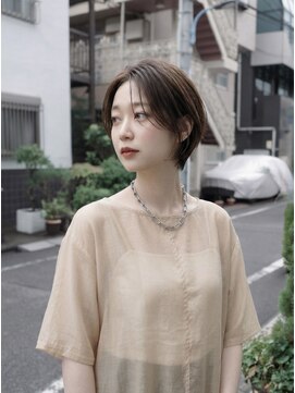 キビト(kibito) 新宿若松河田曙橋ハンサムショート丸みショート20代30代40代
