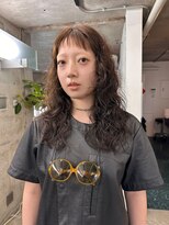 ニーム 栄(nimes)&nbsp;ギザバング×ロングパーマ