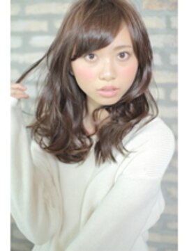 アーツ 新宿(arts) 大人可愛いセミディーパーマ　30代40代50代