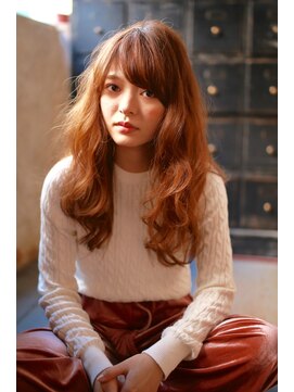 カライング(ing) 【+～ing 】優しく揺れるラフウェービーlong【柳沼くるみ】