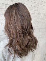 プライズ 池袋店(prize) 伸ばしかけヘア_ハイライト_グレージュ【池袋】2033