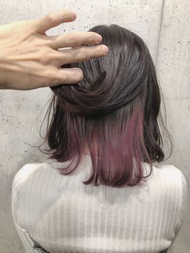 サロンドミルク 原宿(salon de MiLK) インナーピンクラベンダー