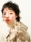 short［ショートウルフ・ショートバング・ランダムパーマ］