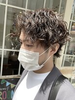 ネオリーブアイム 横浜西口店(Neolive aim)&nbsp;横浜★リッジ感のあるミディアムメンズスタイル