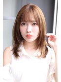 【佐々木 スタイル】セミロング×ツヤ髪スタイル