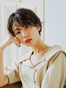 アジト ヘアーアンドリラクゼーション(AJITO HAIR&RELAXATION) ショートボブ×パーマ