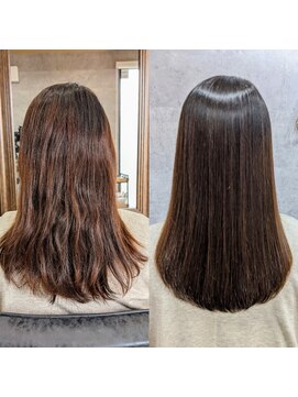 ミュート 仙台駅東口店(mute) 会話無しサロン、仙台駅前美容室、縮毛矯正ヘアエステ髪質改善