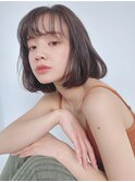 大人小顔ナチュラルボブ/10代20代30代