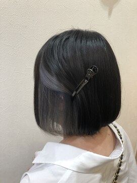 ヘアーグランデシーク(Hair Grande Seeek) グレーインナーカラー