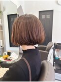 ワンカールで決まるふわふわボブ!
