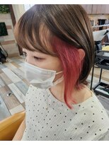 TJ天気予報 3t 日進店 インナーカラー/ピンク