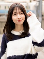 ホロン 池袋(HOLON)&nbsp;池袋HOLON【レイヤーカット/ミディアムレイヤー/黒髪/小顔】